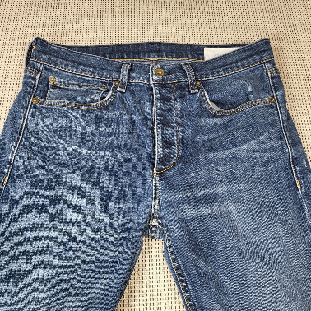 Rag & Bone Fit 2 Slim Jeans Mens 31x32 Blue Medium Wash‎ Straight Denim Pants